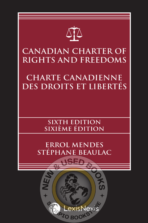 Canadian Charter of Rights and Freedoms 6E 9780433535744