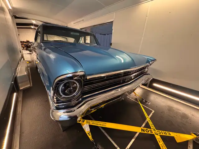 Classic car hauling