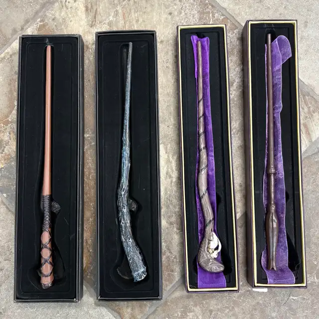 Harry Potter Wand Replicas: Madeye, George, Luna, Death Eater