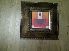 BEAU CADRE NEUF UNIQUE MODERNE, 1 1 PIED MONTRANT FLAMME: $15.00 - Photo 2