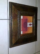 BEAU CADRE NEUF UNIQUE MODERNE, 1 1 PIED MONTRANT FLAMME: $15.00 - Photo 3