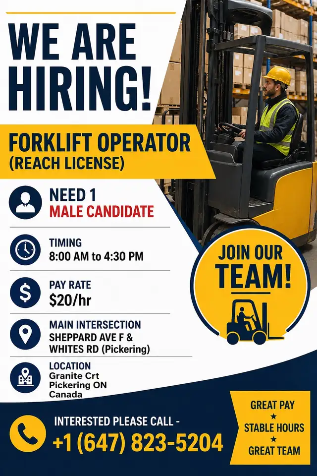 forklift driver