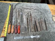 Assorted Vintage Metal Files Some with Handles ! - Photo 10