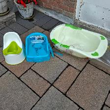 Baby potty, booster seat, tub