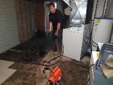 DRAIN SNAKE ROUGH IN WASHROOM SUMP PUMP ISSUE WATERPROOFING WET - Photo 7
