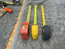 3 Tape Measures - Stanley, Mastercraft & Lufkin ! - Photo 5