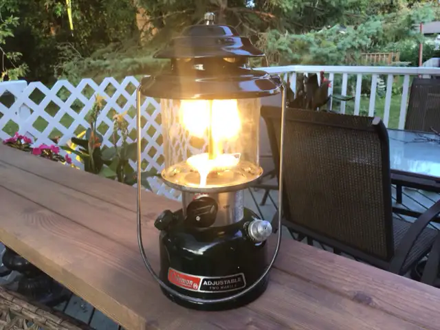 Coleman lantern - gas