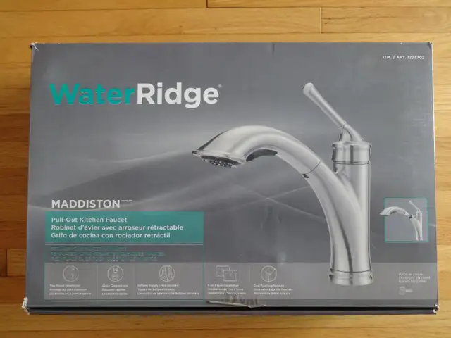 Water Ridge Maddiston Pull-Out Kitchen Faucet for sale