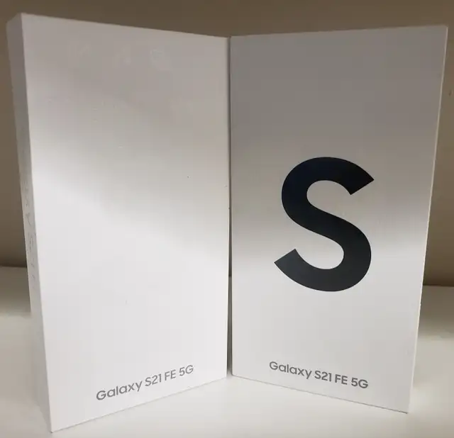 Samsung S21 FE - Unlocked & New, $279 with Warranty$279