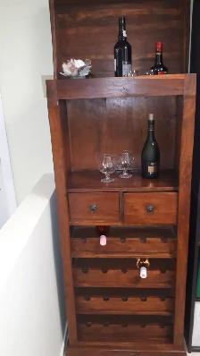 Cellier meuble de rangement de bouteilles de vin