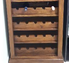 Cellier meuble de rangement de bouteilles de vin - Photo 2