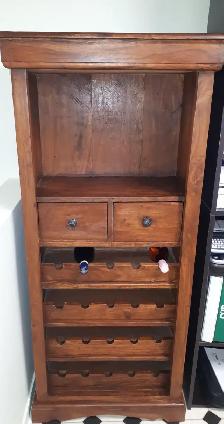 Cellier meuble de rangement de bouteilles de vin - Photo 3