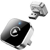 Wireless CarPlay Adapter USB/USB-C Plug & Play Auto Reconnect