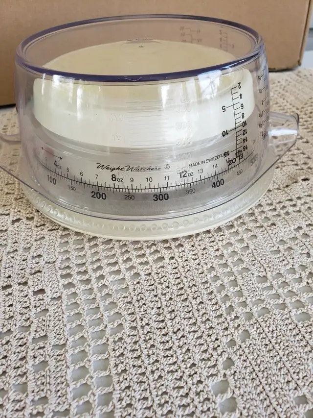 BALANCE DE CUISINE WEIGHT WATCHERS AUBAINE!