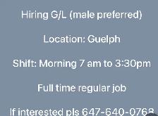 general labour