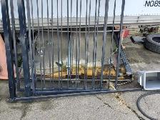 TWO 44' X 5' ROD IRON GATES WITH HARDWARE  $250.00 - Photo 2