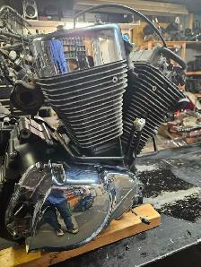 Moteur complet Suzuki Boulevard C90 VL1500 2005-2009 - Photo 3
