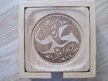 BC NATIVE ART COASTERS