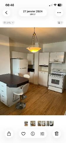 5 1/2 Grand Logement, Semi-Meublé