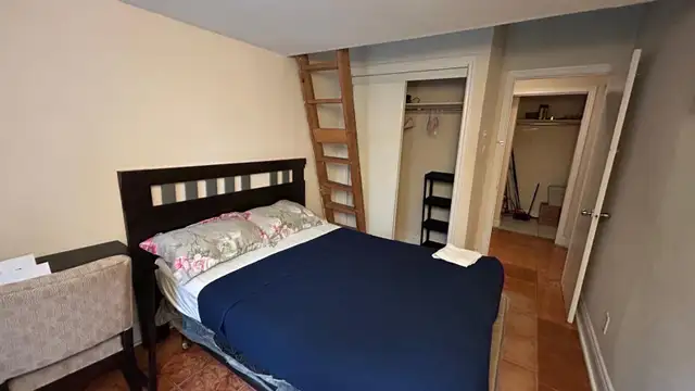 FULLY FURNISHED ONE BEDROOM UNIT WITH A DEN