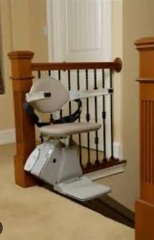 Stairlift Chair Lift Swivel Rotates Foldable