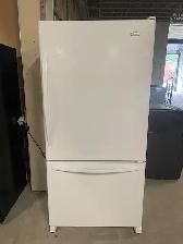 Réfrigérateur blanc 32'' congélateur au bas (tiroir) Whirlpool