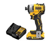 DEWALT ATOMIC 20V MAX Brushless 1/4' Impact Driver Kit DCF809D1