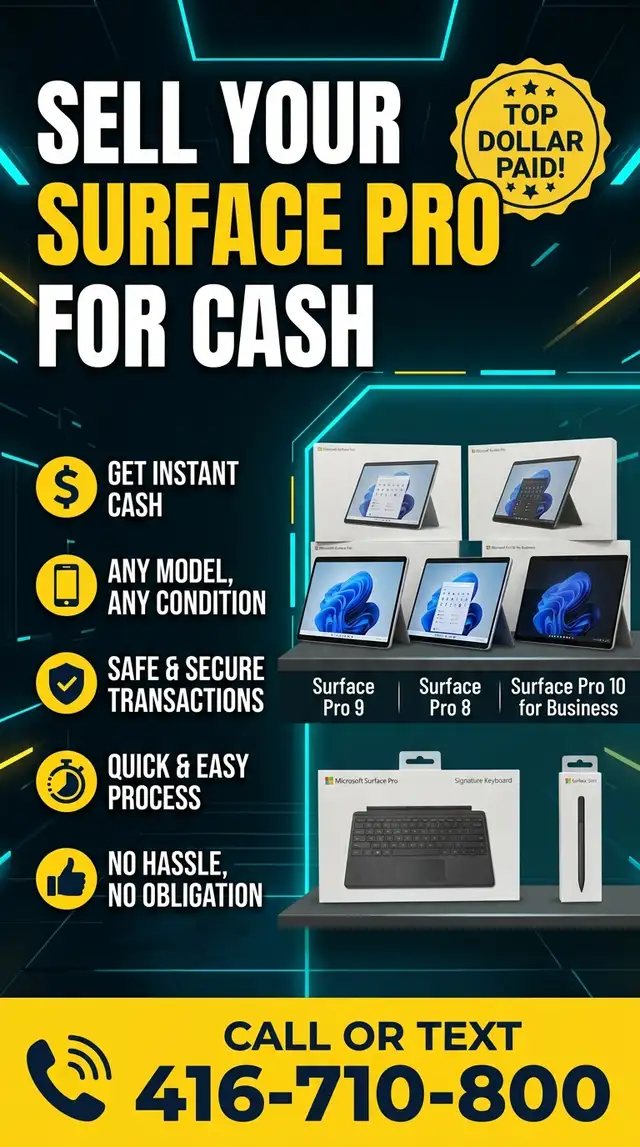 Looking to Sell Your Surface Pro? Get a Fast Cash Offer