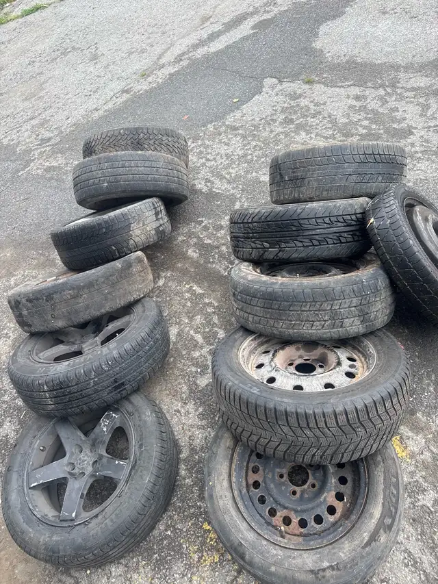 Je cherche quelqun qui peut ramasser les rims mags et pneus