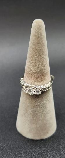 14k Solid Gold Wedding Bands / Rings with Natural Diamonds - Photo 5