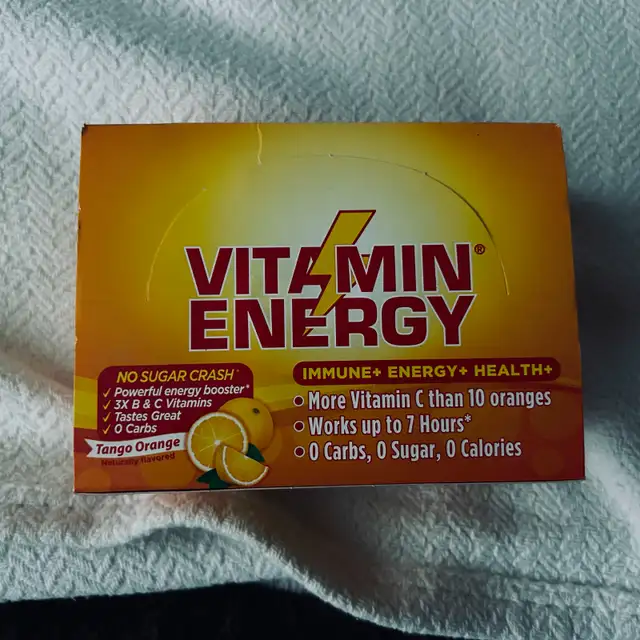 FULL CASE OF 12 VITAMIN ENERGY DRINKSAS PICTURED (3 cases avail