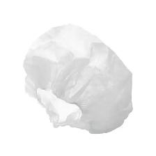 Medsup 21' White Polypropylene Bouffant Cap - 1000pcs - Photo 3
