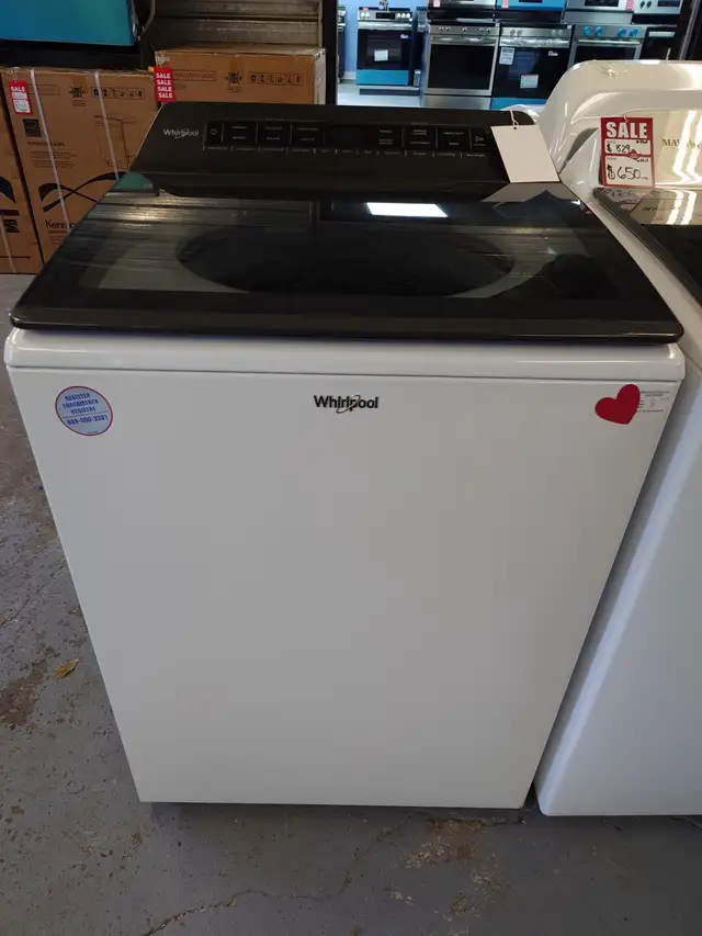 Whirlpool '27' White Top Load Washer on Sale‼️
