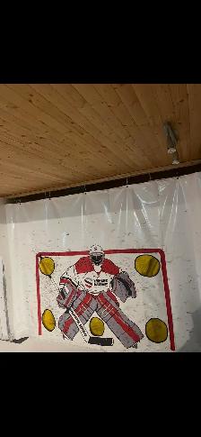 Toile et tuiles hockey
