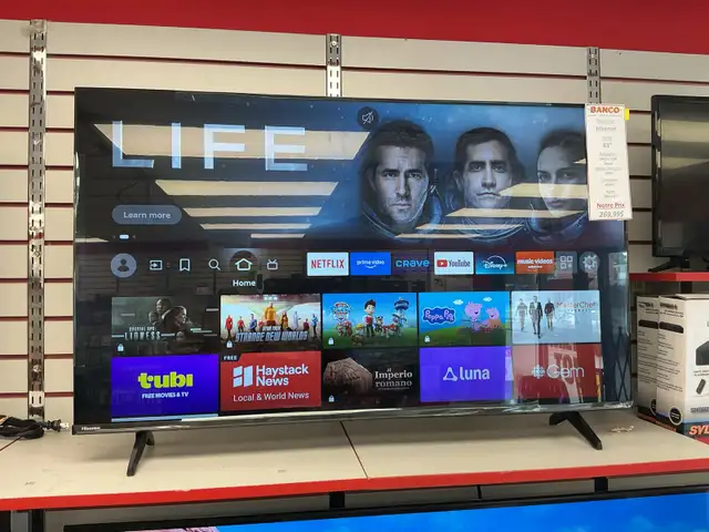 télévision Hisense 43 po smart