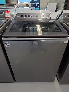 Whirlpool '27' Chrome Shadow Top Load Washer on Sale‼️