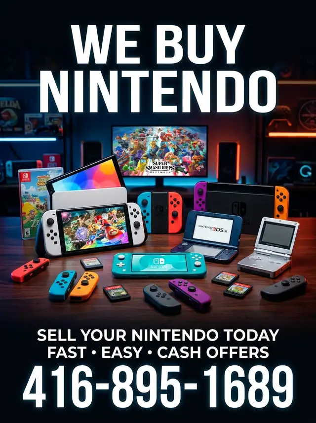 Sell Your Nintendo Switch for Cash