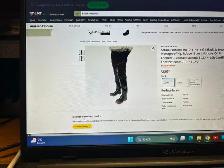 BRAND NEW ACTON PROTECTO MEN'S HIP WADERS - A4148- sz.11 - BLK- - Photo 3