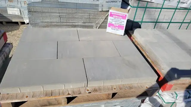 Melville Durafusion Patio Slab - Silverstone -Interlocking Stone