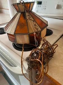 Tiffany hanging light - Photo 3