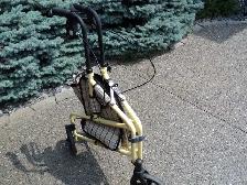 WINNIE WALKER 3 Wheel FOLDING WALKER TEXAS RANGER!  haha - Photo 4