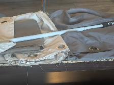 assorted drapes/curtains in various sizes and materials - Photo 2