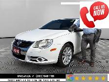 2010 Volkswagen Eos Comfortline Apple CarPlay Backup Cam Leather