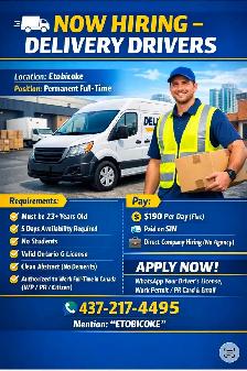 Hiring for G license delivery drivers - Photo 2
