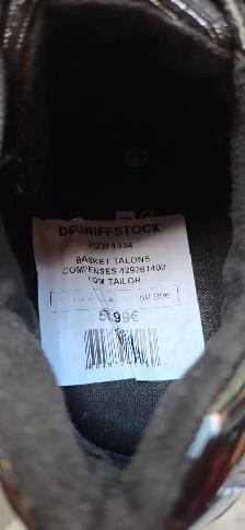 Soulier femme ou adolescentes gr 5.5 a 6 vans, tom taillor. Lots - Photo 8