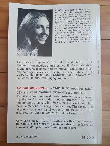 LIVRE LE MAL DU SUCRE- Danièle Starenkyj - LIVRAISON GRATUITE - Photo 2