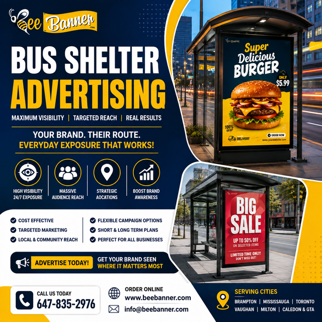 Bus Shelter Advertising | Outdoor Advertising | Transit Ads |