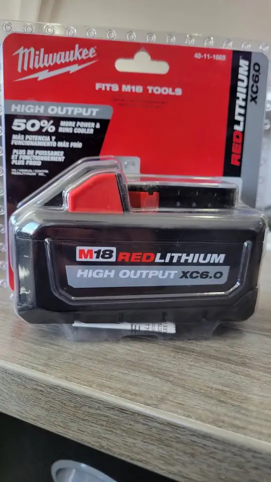 Milwaukee M18 Battery XC 6.0 Red Lithium
