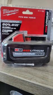 Milwaukee M18 Battery XC 6.0 Red Lithium