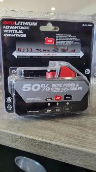 Milwaukee M18 Battery XC 6.0 Red Lithium - Photo 5